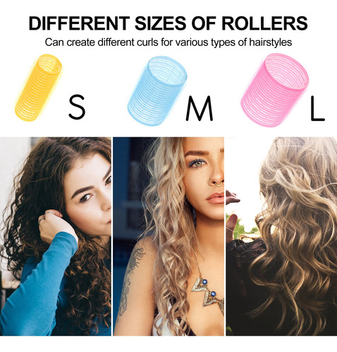 10 Pcs Rulos De Rodillos De Pelo Para Muñeca Hecho De