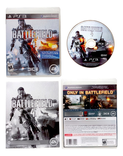 Battlefield 4 Play Station Ps3  * Mundo Abierto Vg *  (Reacondicionado)