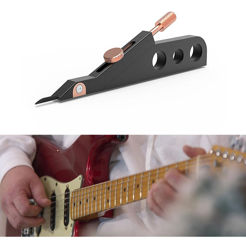 Herramienta Compacta Para Raspar Cejuelas De Guitarra. Marca