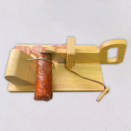 Fatiador De Salame De Madeira, Fatiador De Pão Com A