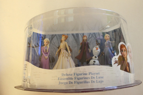 2019 Lote 8 Figuras Elsa Anna Olaf Disney Store Frozen Ii