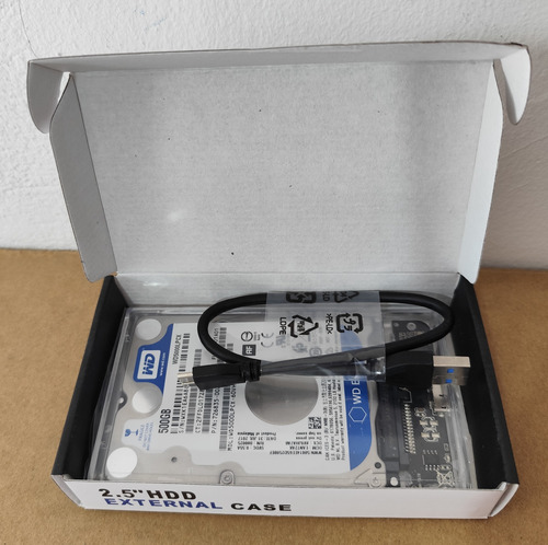 Disco Duro Externo Usb 3.0 Western Digital Calidad Confiable Azul (Reacondicionado)
