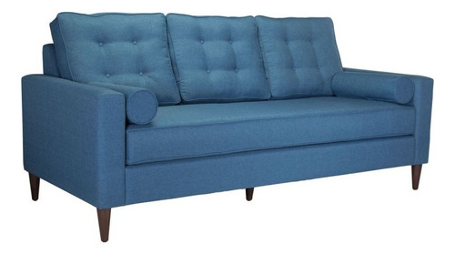 Sofa Modelo Grant Arm - Azul Diseño De La Tela Liso