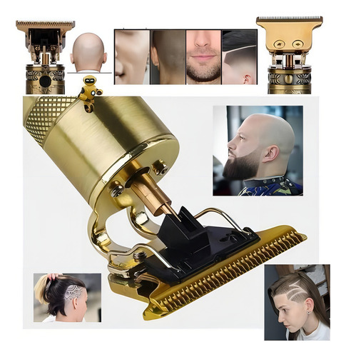 Maquina de Cortar Cabelo Barba Buda Profissional