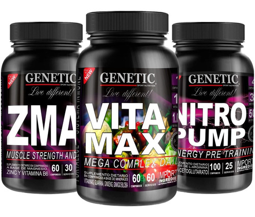 N1 Eleva Testo Ginkgo Biloba Nitro Pump Zma Vita Max Genetic