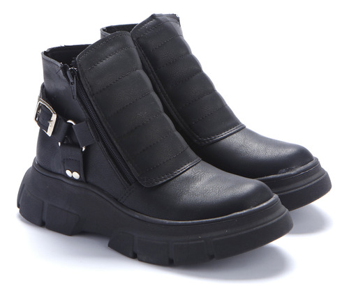 Botas Mujer Botitas Cierre Plataforma Livianas Moda (dn/670)