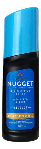 Polidor Nugget Couro Incolor Líquido Sapato Bolsa Dá Brilho