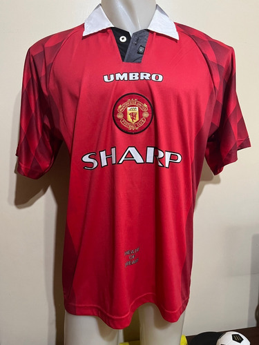 Camiseta Manchester United Umbro 1996 1997 Cantona 7 Francia