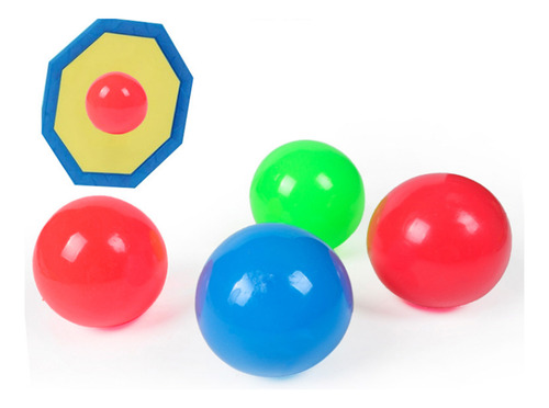 Pelotas De Pared Adhesivas Para Techo, 3 Unidades