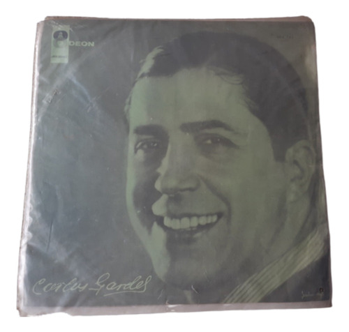 Disco Lp Carlos Gardel / Tangos / Sello Odeón 