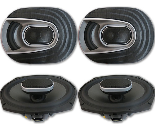 4 Polk Audio Mm 6x9 3 Way Barco Motocicleta Ultra Marina