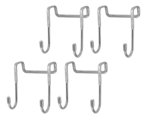 Ganchos Dobles Para Colocar Sobre La Puerta, 4 Unidades, Gan