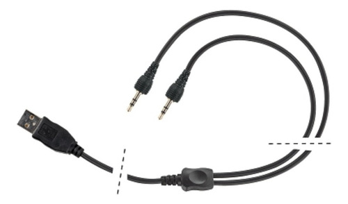 Cable Usb Cargador Para Interphone 2 Dispositivos Riderpro