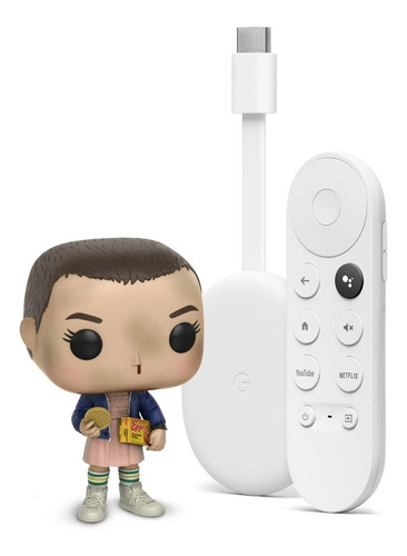 Google Chromecast 4k C Google Tv Funko Pop Streanger Things