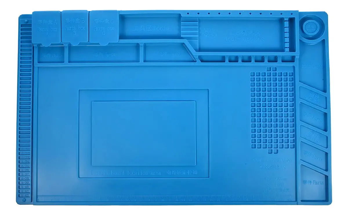 Manta Magnetica Antiestatica Silicone Azul S-160 G 300x450