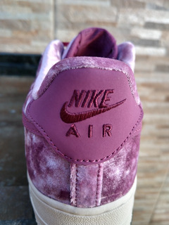 nike de veludo rosa