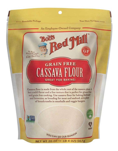 Harina De Cassava Bob's Red Mill Sin Gluten 567g