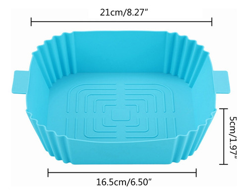 (gy) Air Fryer Paper Cesta Antiadherente De Silicona