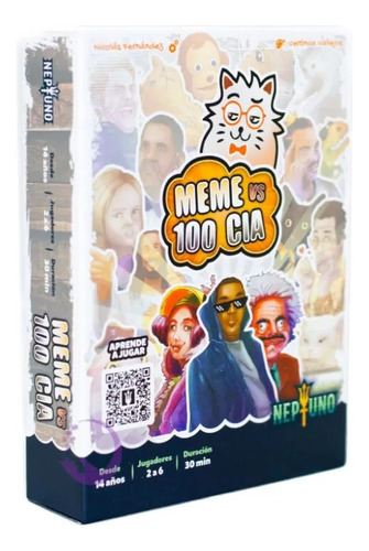 Meme Vs 100cia - Humor - Juego De Mesa