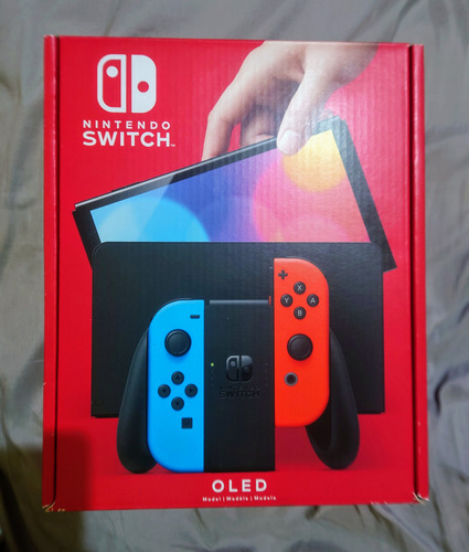 Consola Nintendo Switch Oled Neón 64gb Heg-001 Neon (Usado)