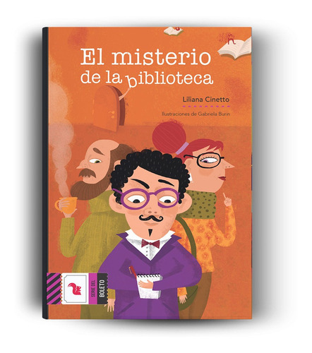 EL MISTERIO DE LA BIBLIOTECA, de Liliana Cinetto. Editorial AZ Editora, tapa blanda en español, 2023