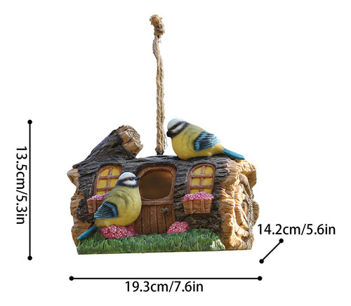 Casa Para Pájaros Para Árbol Exterior Casa Para Pájaros Mont
