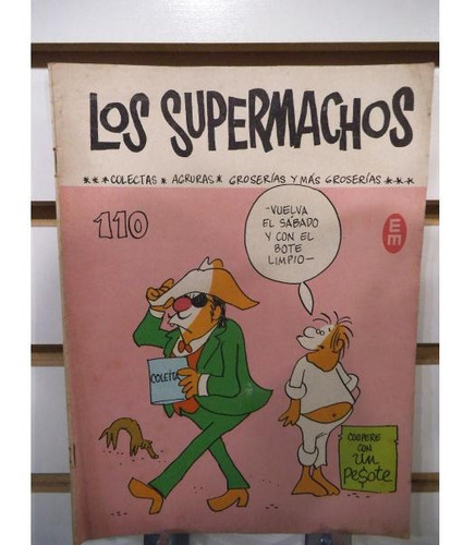 Comic Los Supermachos 110 Editorial Posada Vintage A