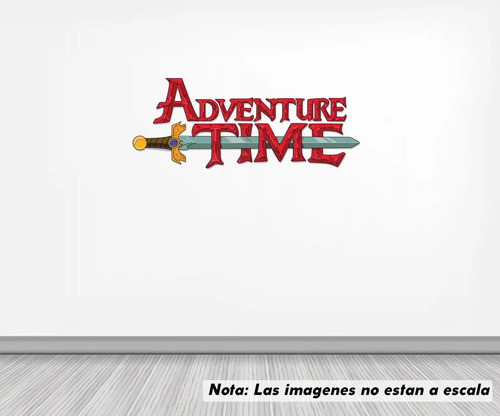 Vinil Sticker Pared 80cm Lado Hora De Aventura Modld0028