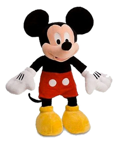 Mickey Mouse Muñeco Peluche Juguete Personaje Cine Y Tv 