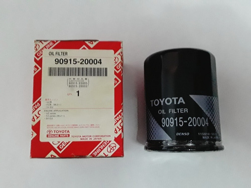 Filtro De Aceite Original Toyota Fortuner Kavak 4runner03-08