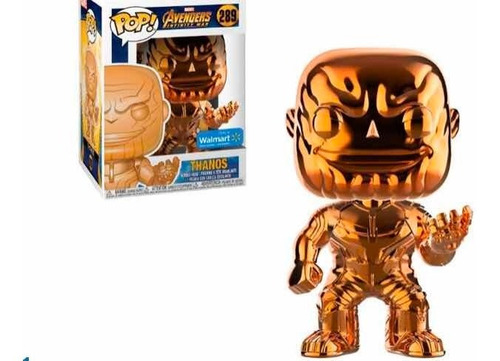 Funko Pop Thanos Orange Chrome Infinity War