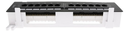 Compatible 12 / 6 Utp Lan Patch Panel De Em Parede Para