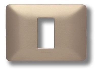 Enchufe 2p+t 10/16a 250v Blanco/champagne Bticino Matix