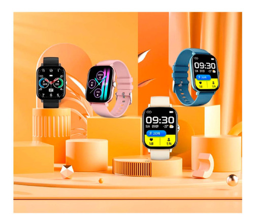 Reloj Inteligente Smartwatch Kt48 Dorado