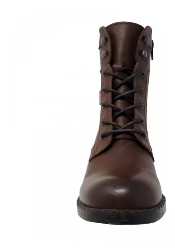 Bota Levis Cafe En Piel Para Dama Para D Lv-129242c