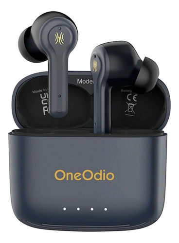 Auriculares Inalámbricos Bluetooth In-ear Oneodio F1 Tws Color Gris