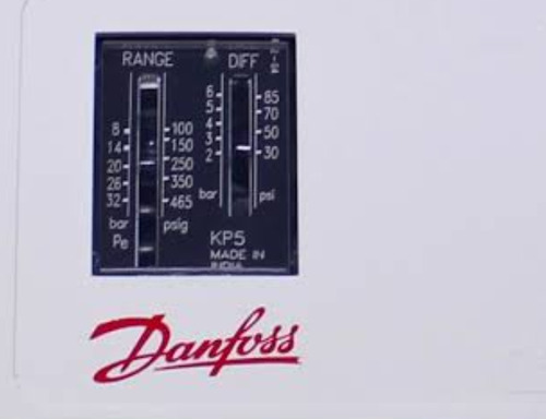 Pressostato Danfoss Alta Pressão Kp5 Rearme Automático