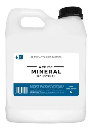 Aceite Mineral Industrial Blanco Vaselina Liquida 4lt