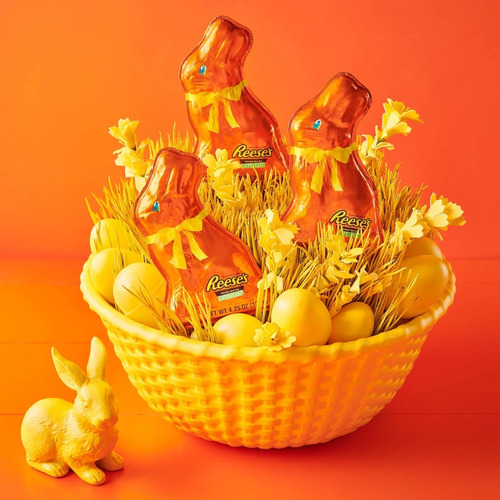 Conejo De Chocolate Con Peanut Butter Reeses Pascua 120g Imp