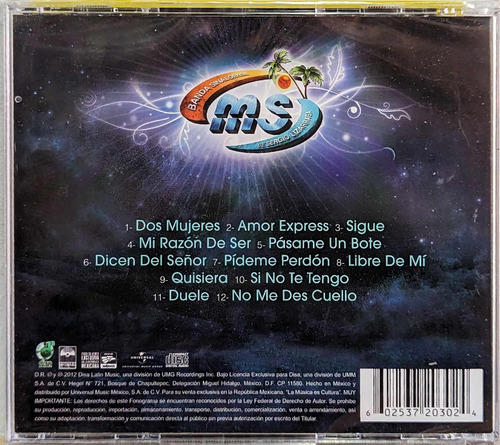 Banda Ms Mi Razon De Ser / Cd Nuevo Sellado
