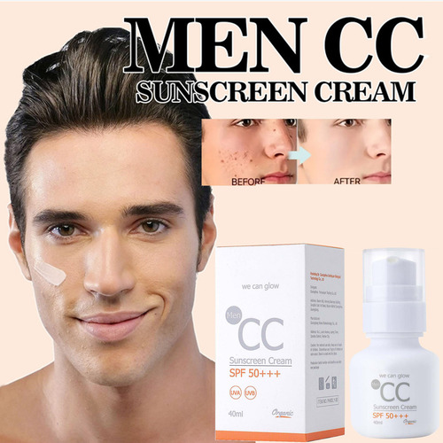 Crema De Maquillaje Facial Refrescante B Para Hombre Oil Con