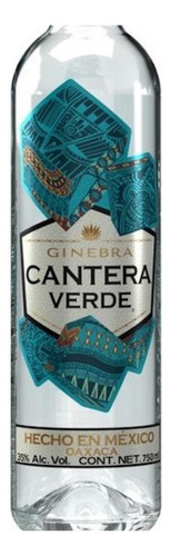 Ginebra Cantera Verde 750 mL 750 mL