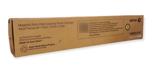 Toner Magenta Xerox Versalink C7020, C7025, C7030 106r03747