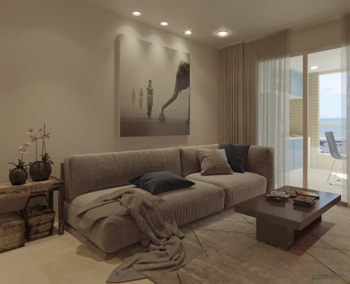 Imagem 2 de 13 de Apartamento Com 2 Dorms, Ocian, Praia Grande - R$ 470 Mil, Cod: Ap4597 - Vap4597
