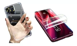 Funda LG Acrigel + Mica Hidrogel Resistente Caidas Oleo Case