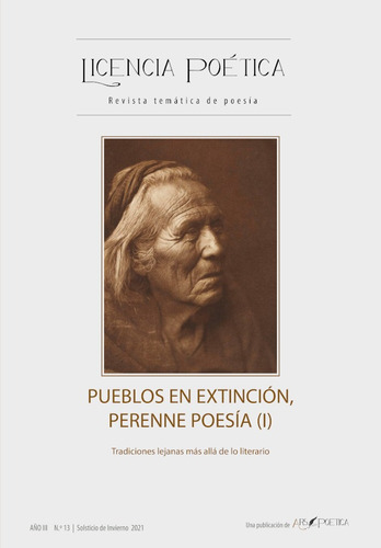 Licencia Poética 13, De Varios Autores Varios Autores. Editorial Editorial Ars Poetica, Tapa Blanda En Español, 2022