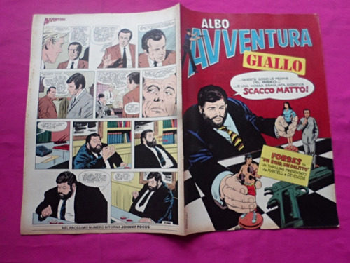 Albo Avventura Giallo Comic Italiano Forbes Un Ring Un Delit