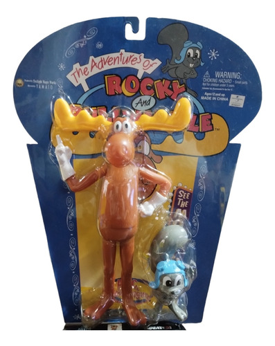 Figura The Adventures Of Rocky And Bullwinkle Yamato (Usado)