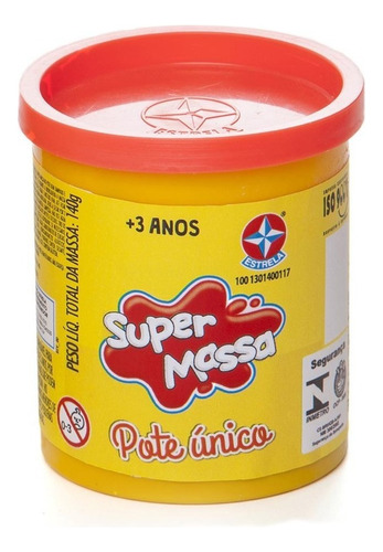 Super Massa Pote Único Cores Diversas - Estrela