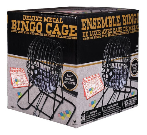 Juego Bingo Bolillero Metal Int 98375 Original Spin Master